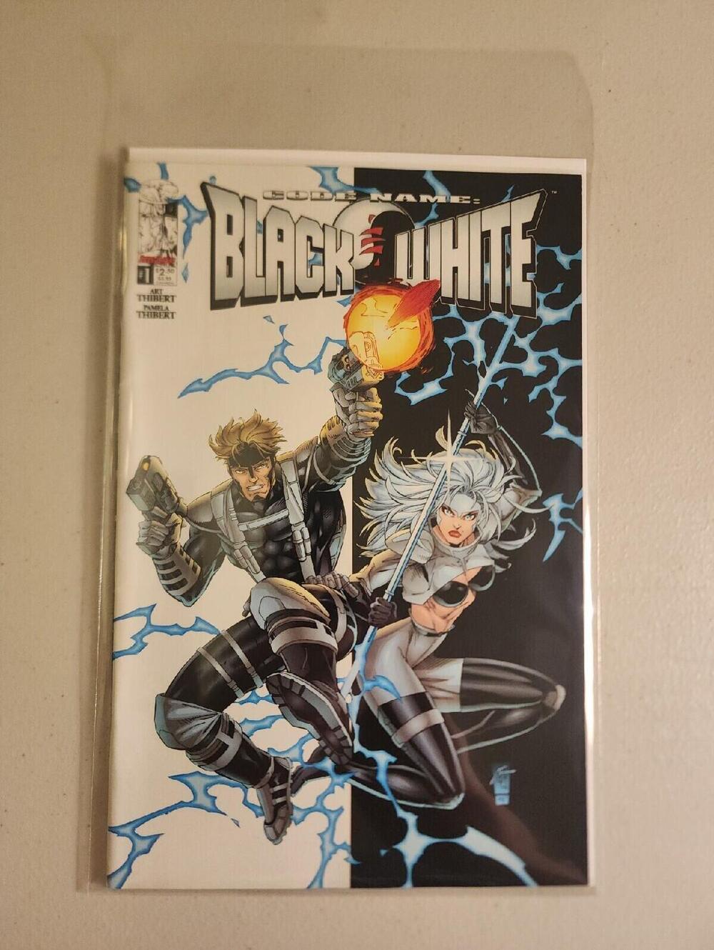 Code Name: Black & White #1 (1996) Image Comics. Bagged and boarded.